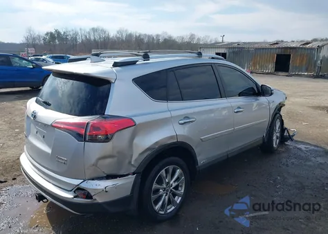 2016 Toyota Rav4 Hybrid Limited from USA, damaged, VIN JTMDJREV5GD047437